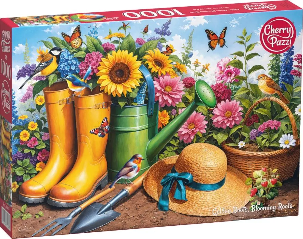 Golden Boots, Blooming Roots Flower & Garden