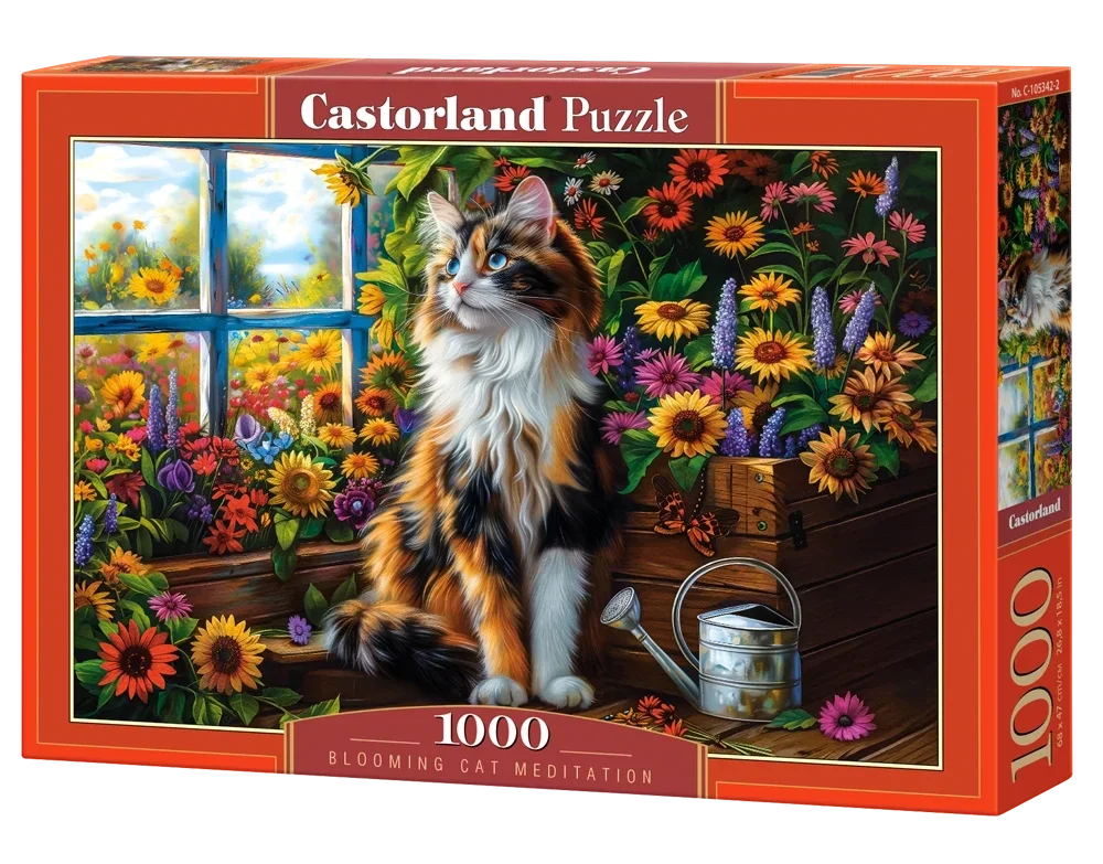 Blooming Cat Meditation - Scratch and Dent Cats