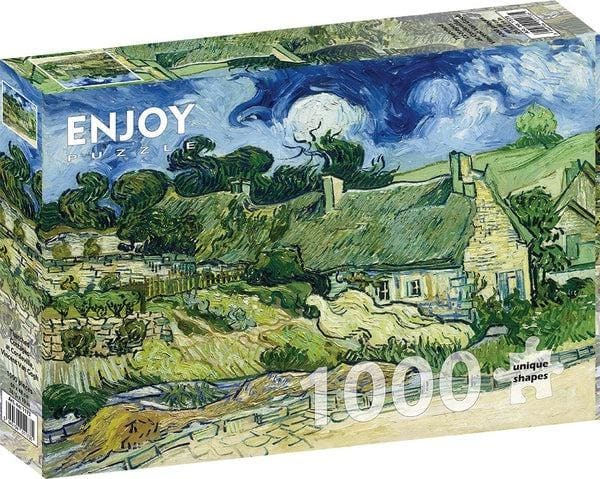 Van Gogh: Thatched Cottages at Cordeville Fine Art