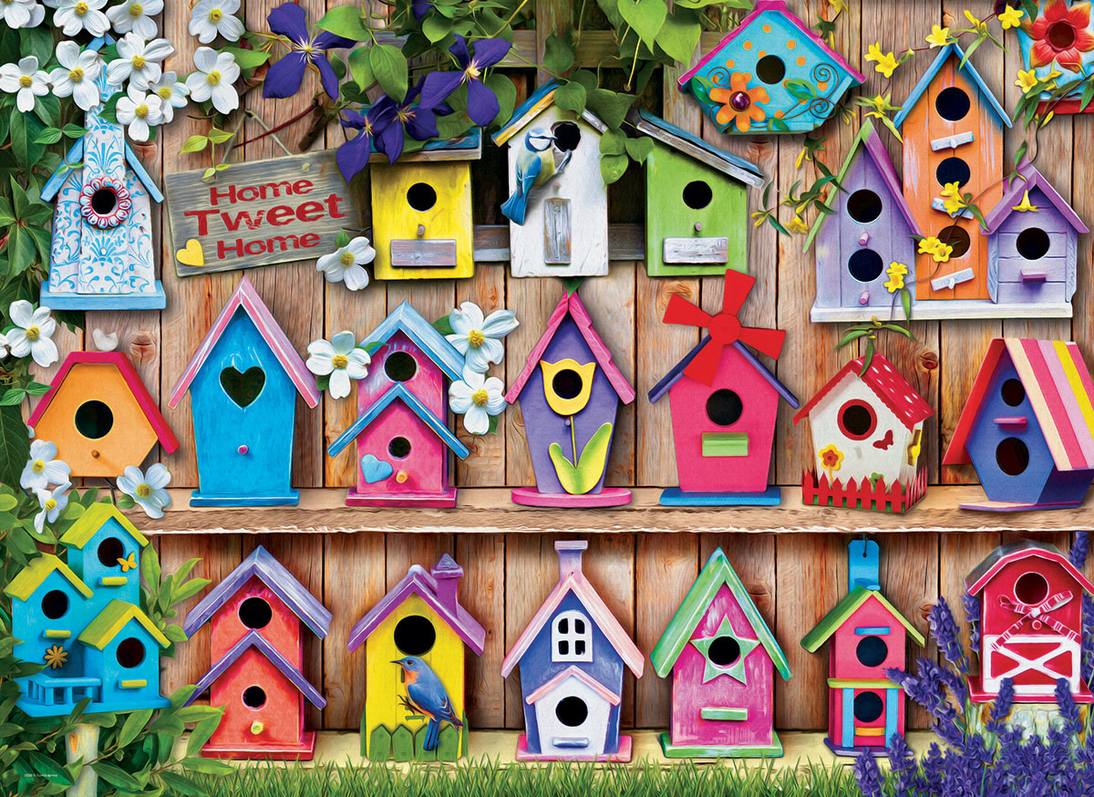 Home Tweet Home - Scratch and Dent Spring Jigsaw Puzzle