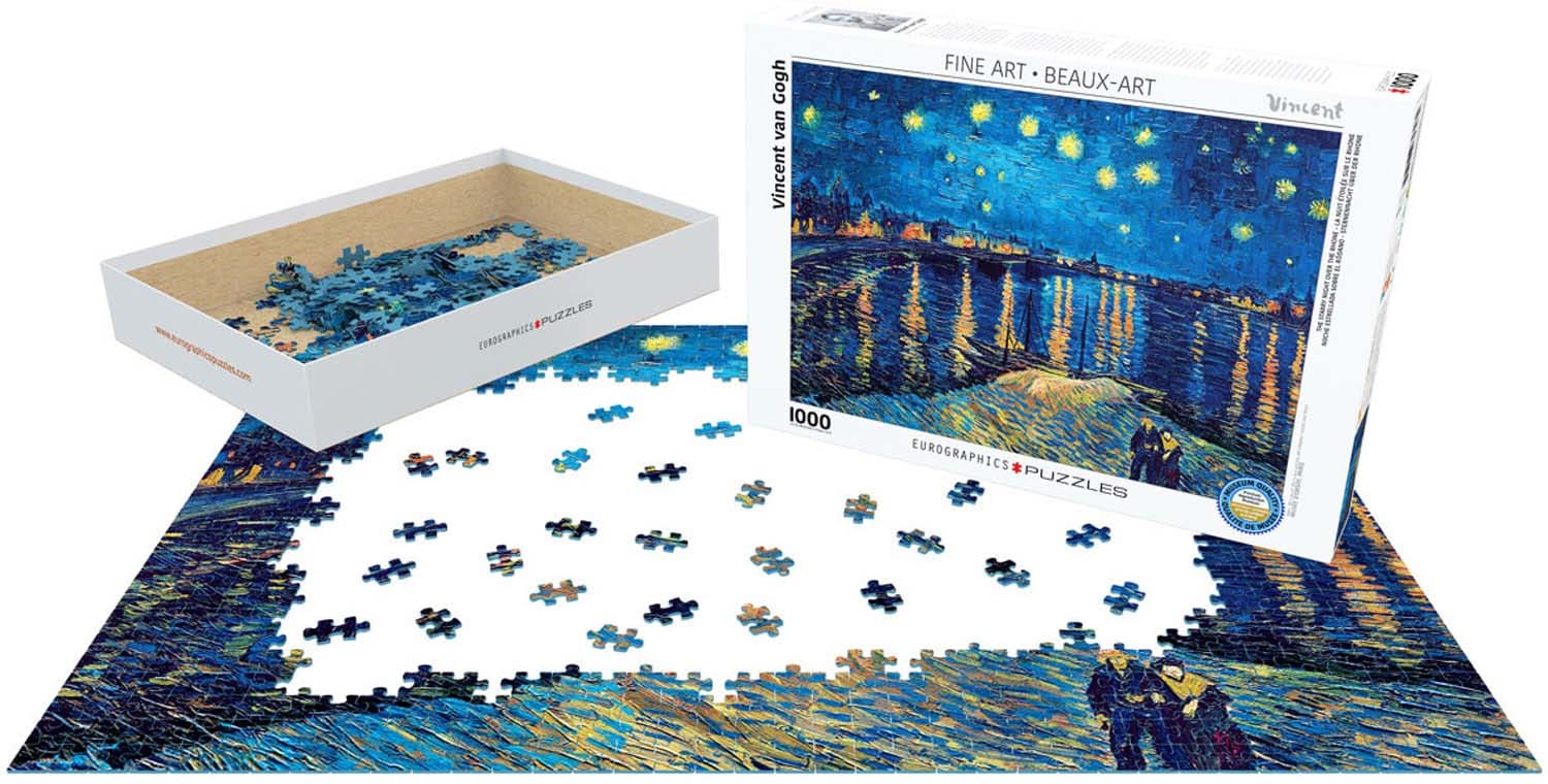 The Starry Night Over The Rhone Fine Art