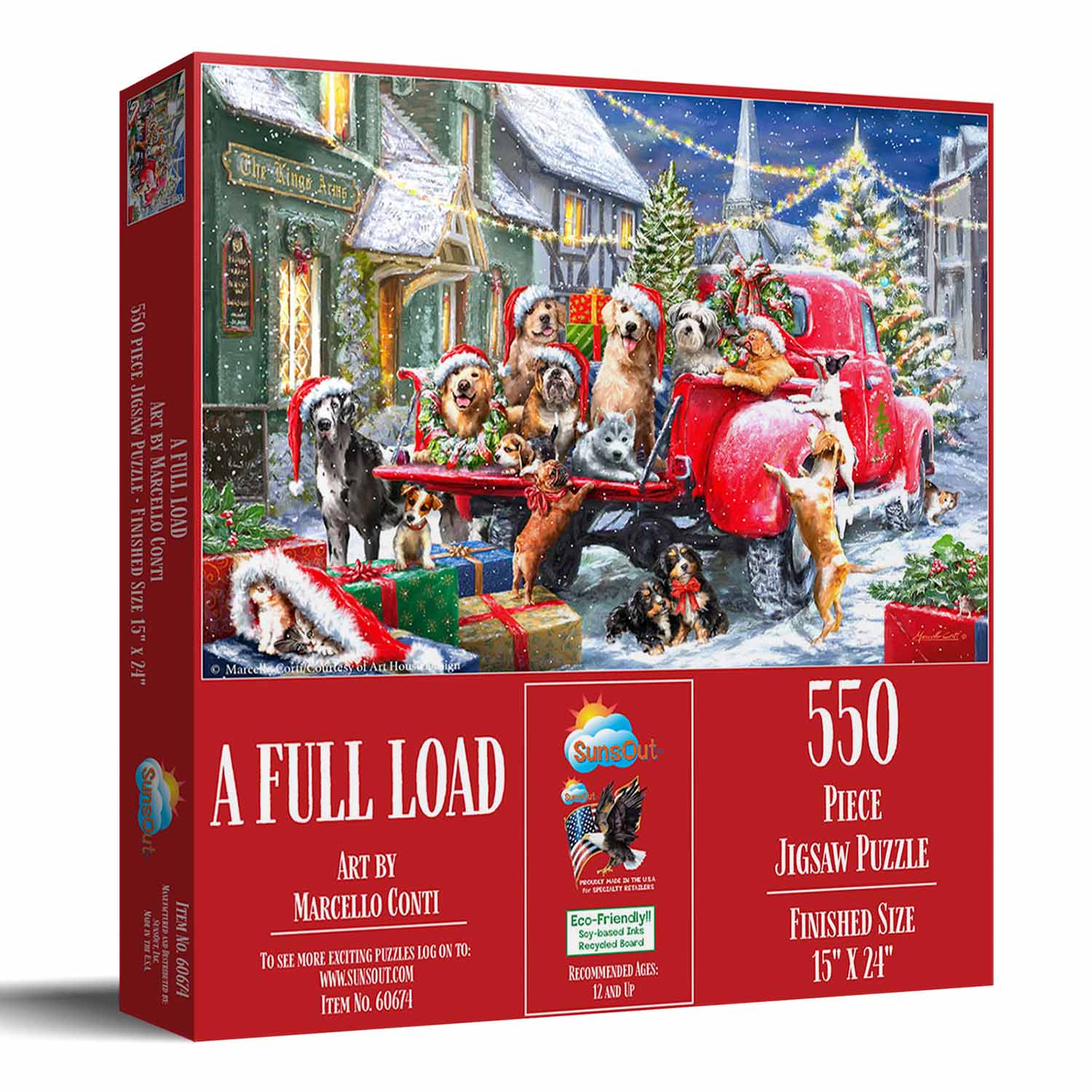 A Full Load, 550 Pieces, SunsOut | Puzzle Warehouse