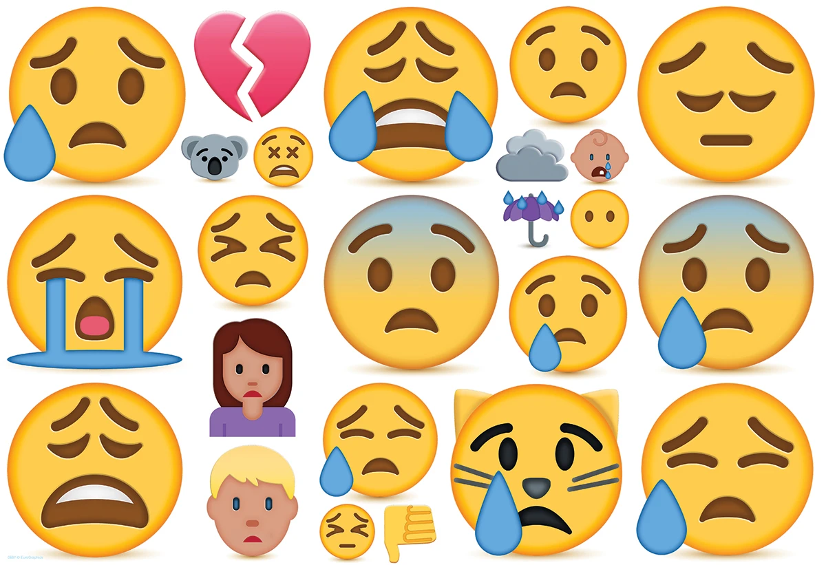 Sadness  (Emojipuzzle) Children's Cartoon