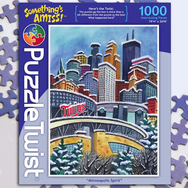 Minneapolis Spirit - Something's Amiss! Travel Jigsaw Puzzle