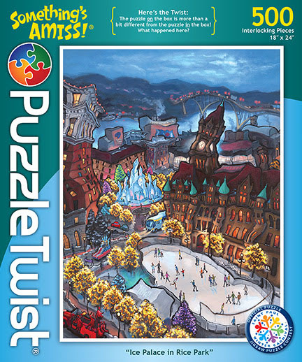 Ice Palace in Rice Park - Scratch and Dent Winter Jigsaw Puzzle