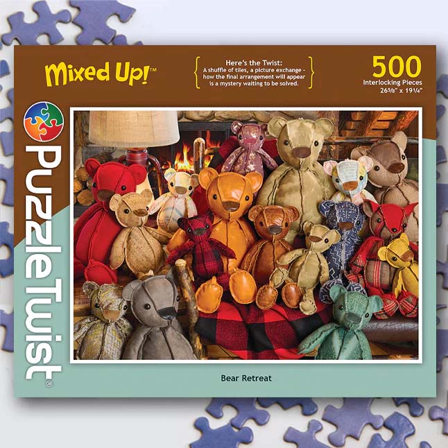 Bear Retreat - Mixed Up! Bear Jigsaw Puzzle