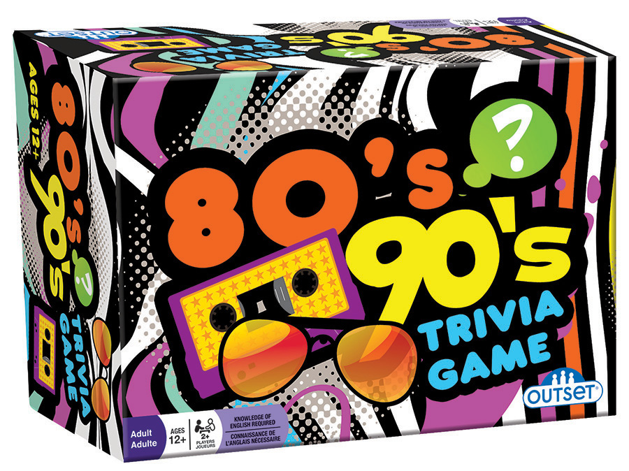 80's 90's Trivia Game Father's Day