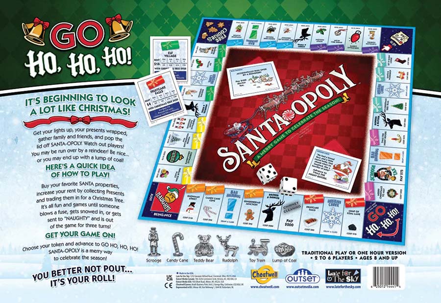 Santa Opoly Late For The Sky Puzzle Warehouse