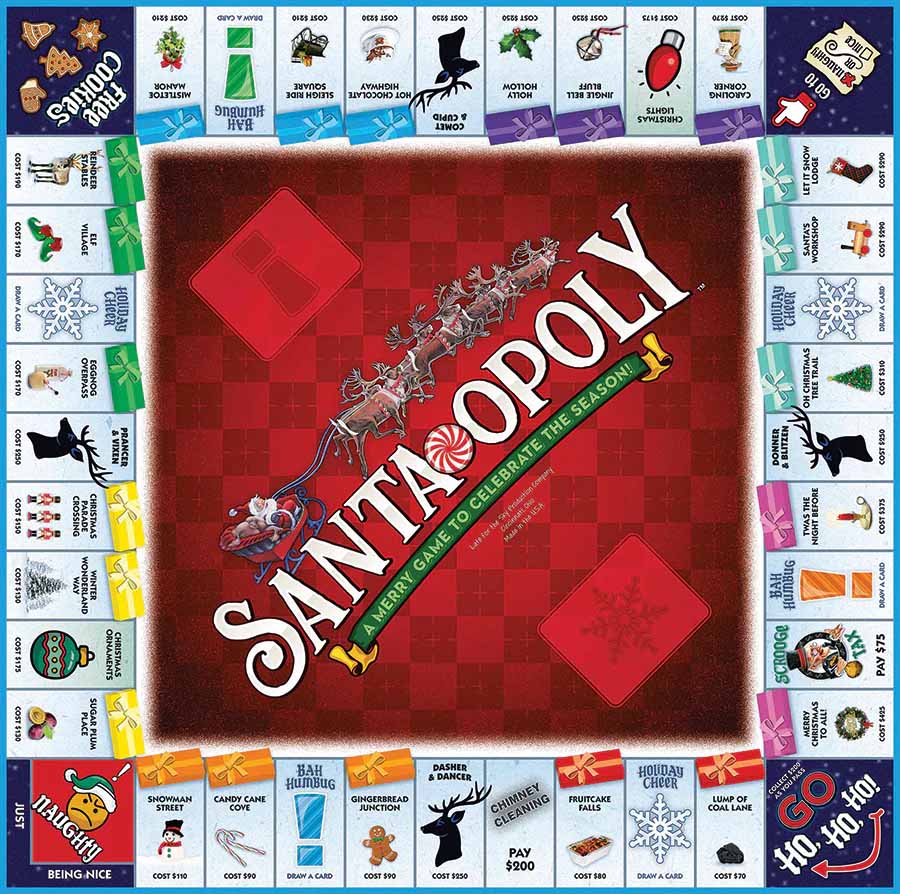 Santa-Opoly, Late For The Sky | Puzzle Warehouse