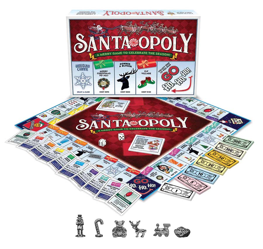 Santa Opoly Late For The Sky Puzzle Warehouse