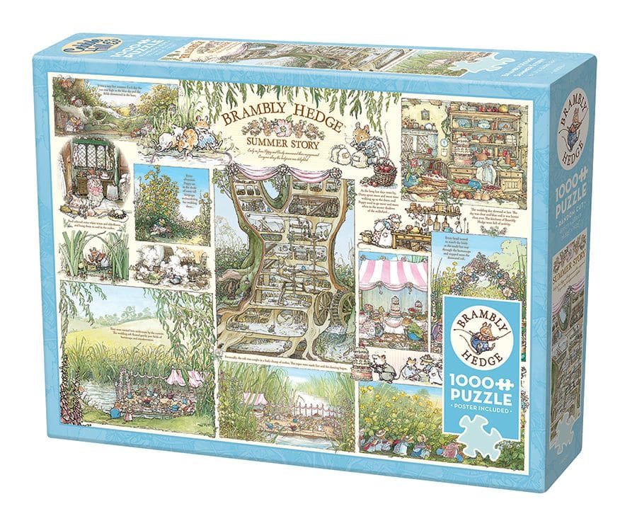 BRAMBLY HEDGE Winter Story やきりんご ジグソーパズル Amazon.com: Cobble Hill 1000 Piece Puzzle - Brambly Hedge