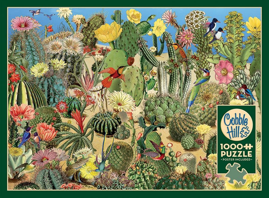 Cactus Garden Birds