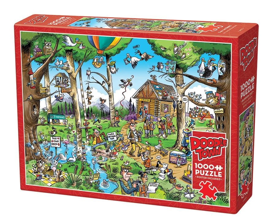 DoodleTown: Birdwatcher's Paradise - Scratch and Dent Birds