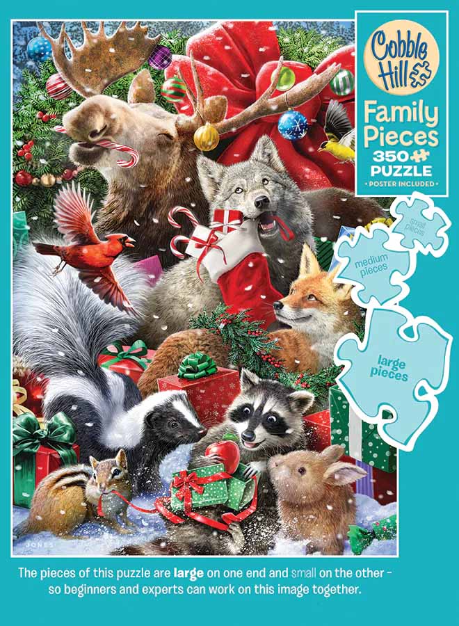 Festive Friends (Family) Animals Jigsaw Puzzle