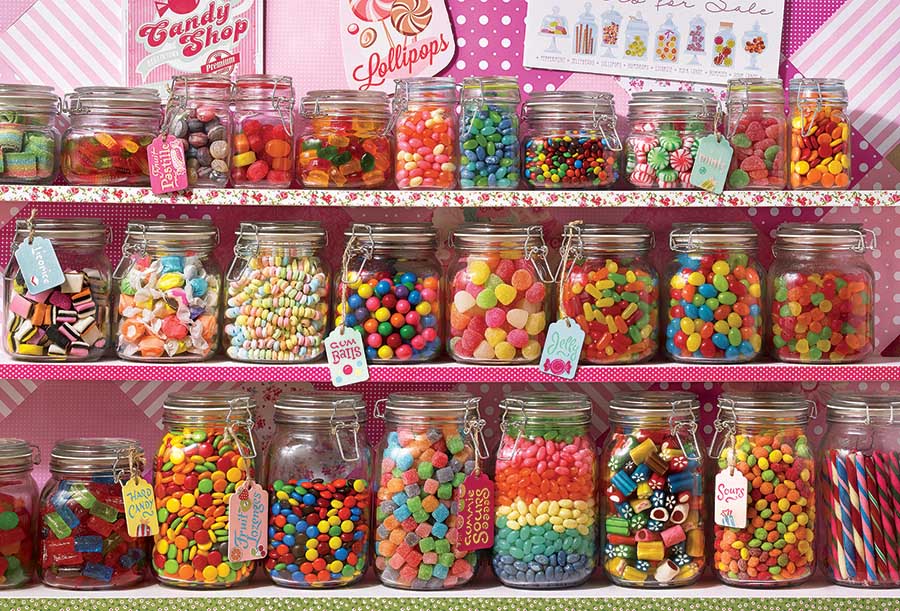 Candy Store - Scratch and Dent Candy Jigsaw Puzzle