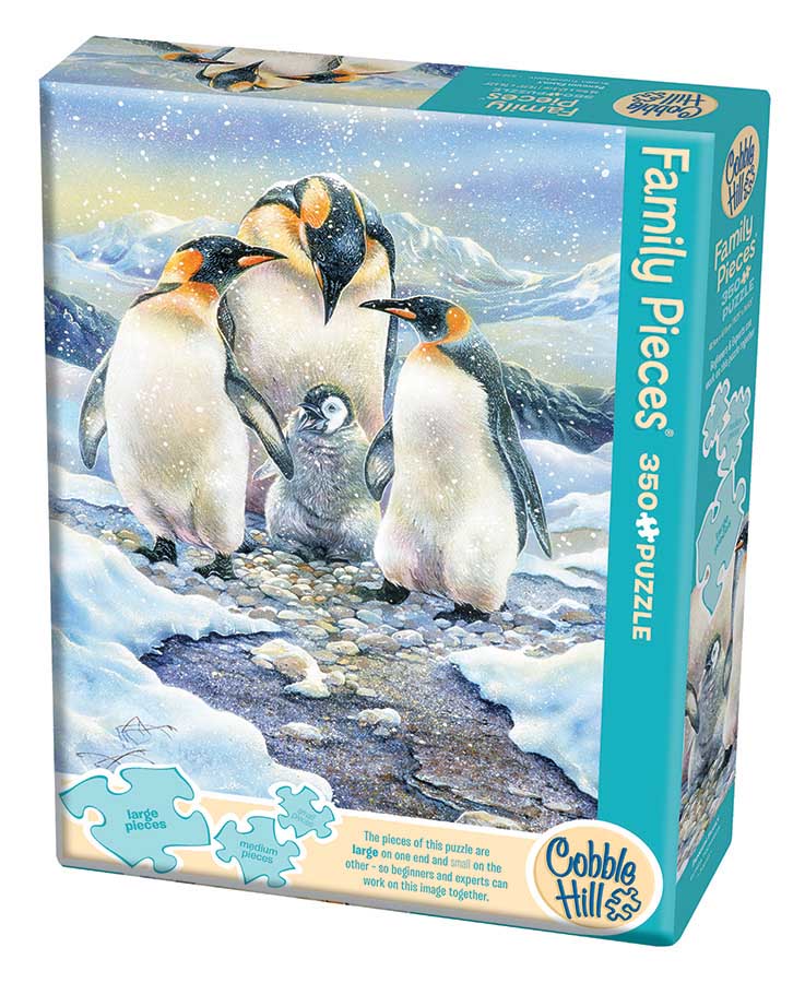 Penguin Family - Scratch and Dent Birds Jigsaw Puzzle