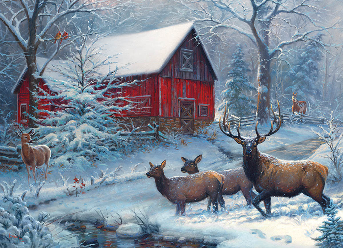 Winter Magic - Scratch and Dent Winter Jigsaw Puzzle