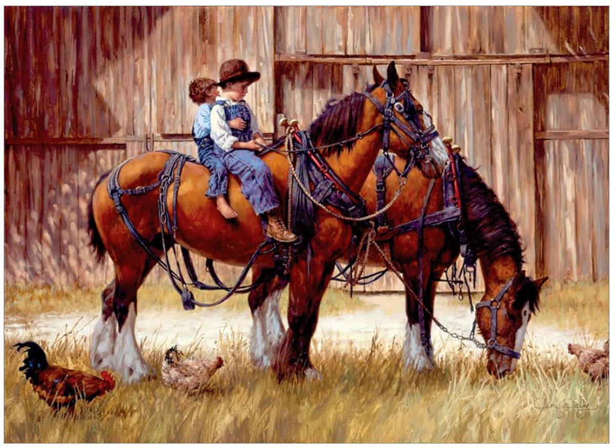 Back to the Barn - Scratch and Dent Farm Jigsaw Puzzle