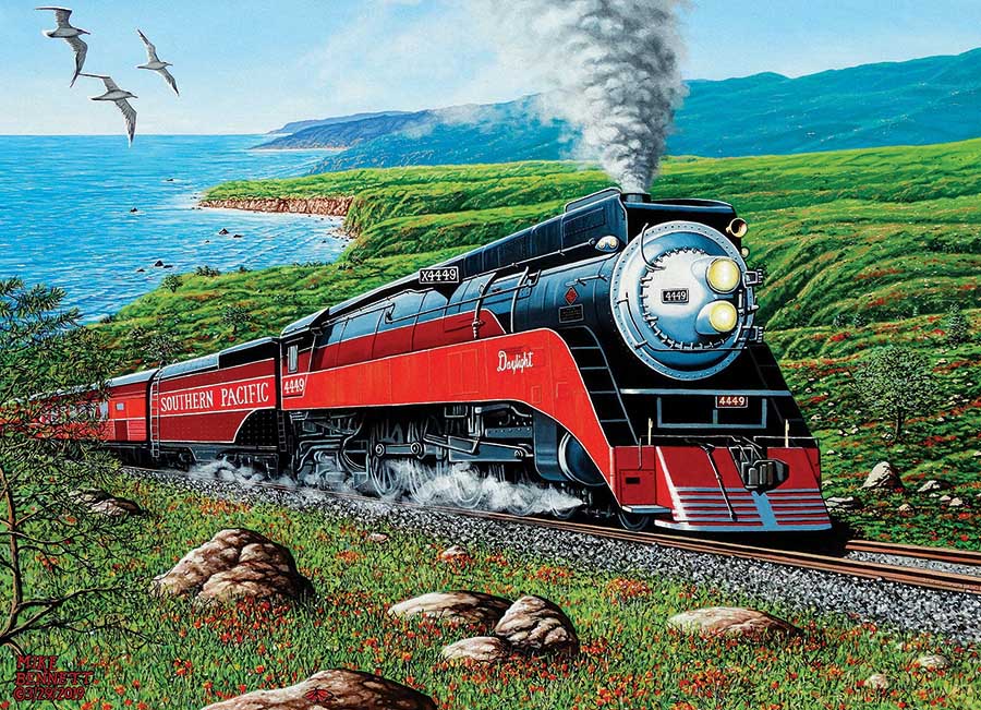 Childhood Dreams - Railway Dreams  Train Jigsaw Puzzle By MasterPieces