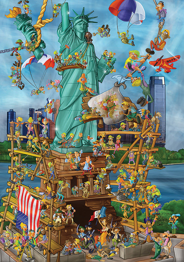Coney Island New York Jigsaw Puzzle By Galison