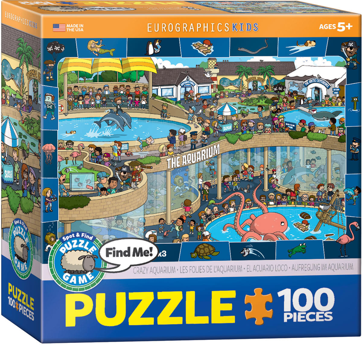 Crazy Aquarium (Spot & Find) Sea Life