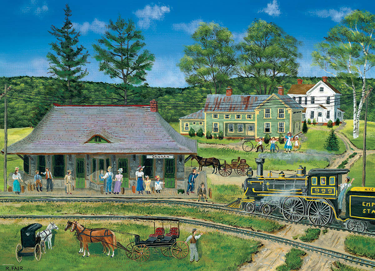 Canaan Station - Scratch and Dent Travel Jigsaw Puzzle