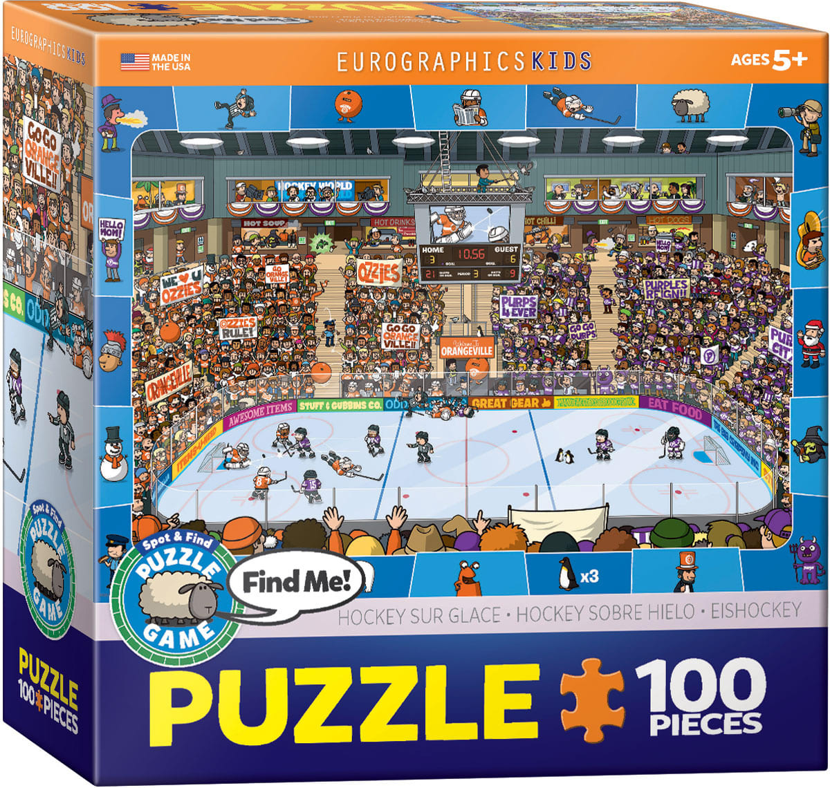 Hockey - Spot & Find Humor