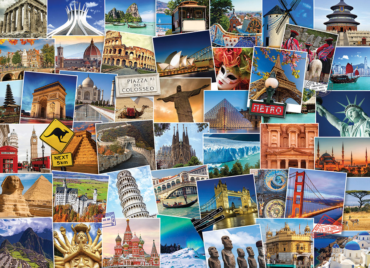 World, 1000 Pieces, Eurographics | Puzzle Warehouse