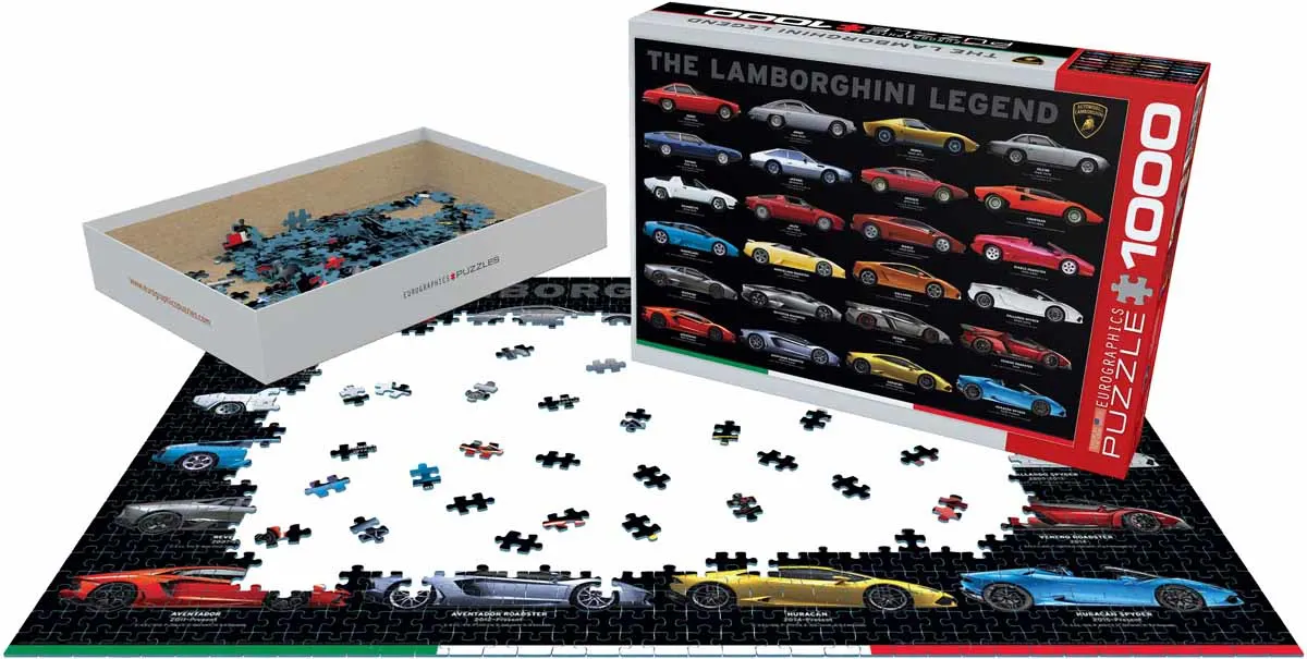 ESPO LARROUSSE  RAMBORGHINI ジグソーパズル The Lamborghini Legend - 1000 Piece Jigsaw Puzzle by