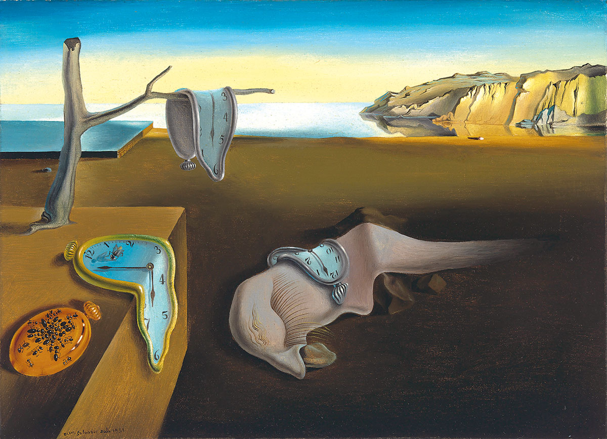 The Persistence of Memory - Scratch and Dent Surrealism Jigsaw Puzzle