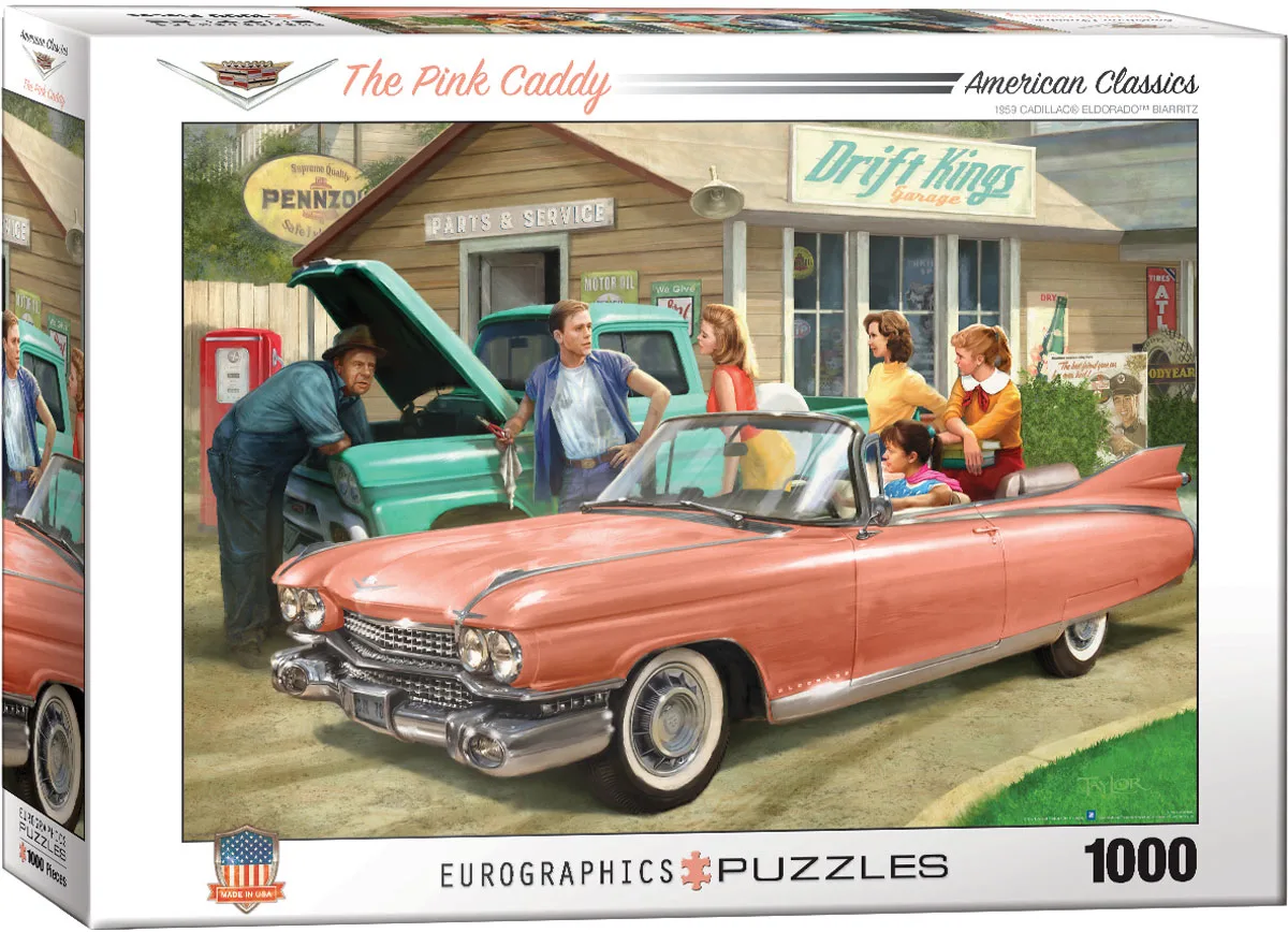 The Pink Caddy Car