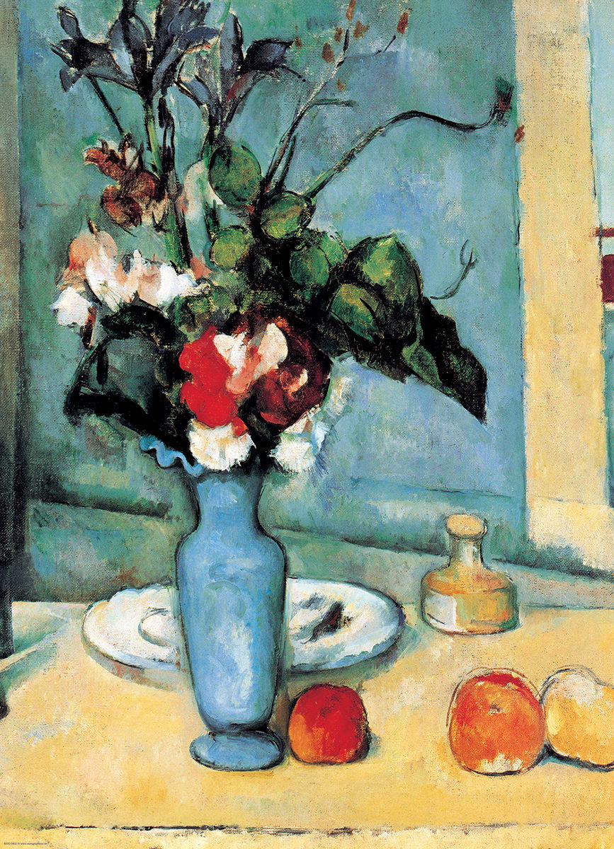 Blue Vase Flower & Garden