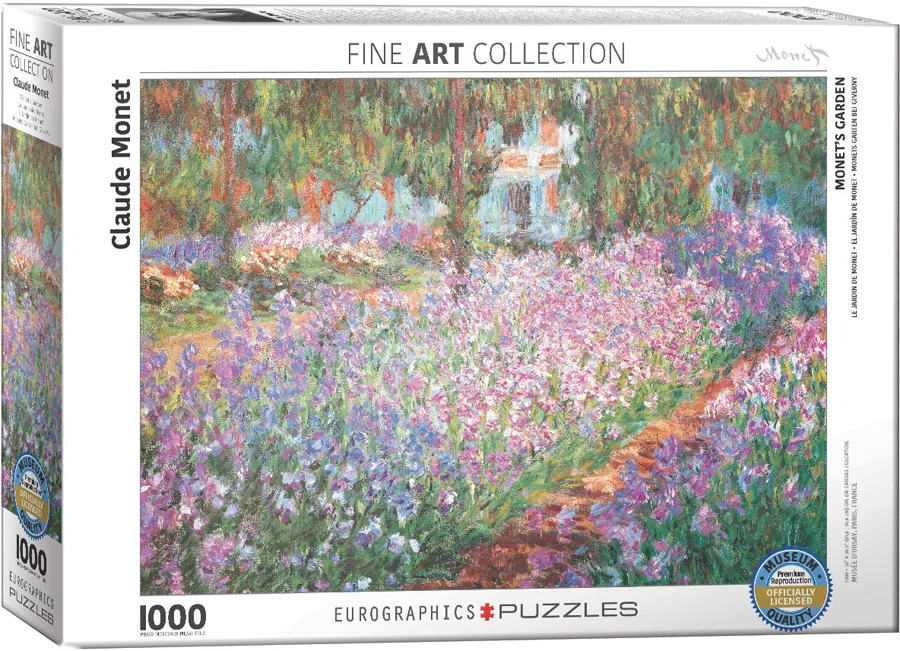 Monet's Garden Fine Art