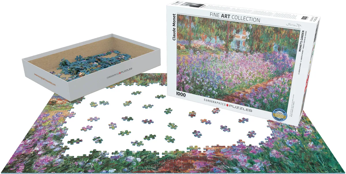 Monet's Garden Fine Art