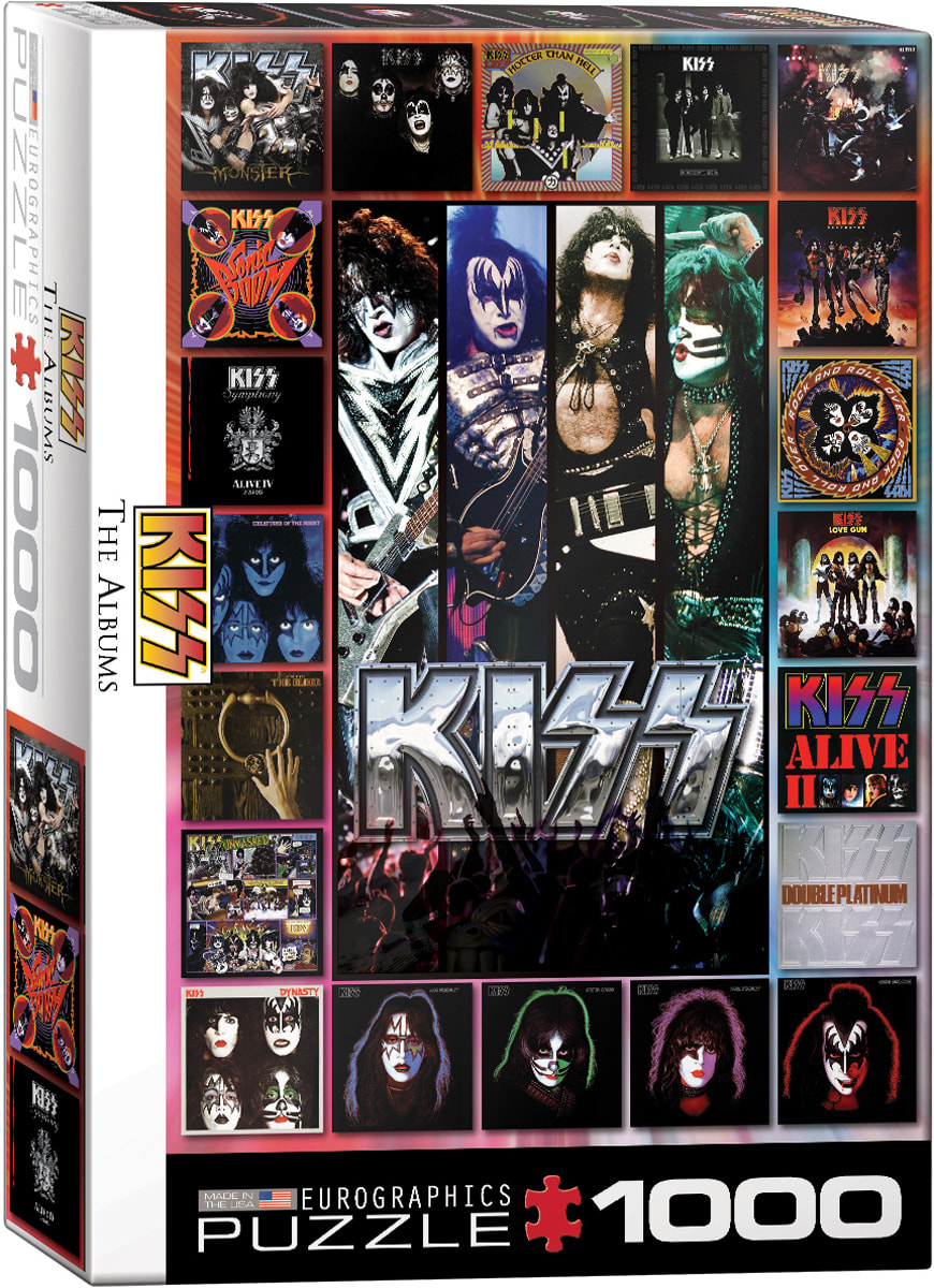 ジグソーパズル KISSLove Gun1000 Piece Jigsaw Puzzle 126147 KISS LOVE GUN 1000 PIECE JIGSAW PUZZLE FUN ACTIVITY