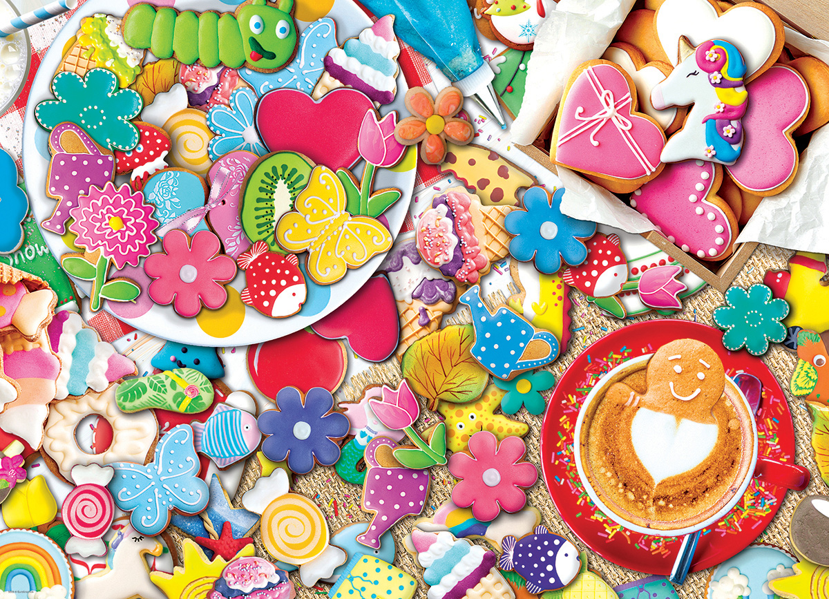 Cookie Party - Scratch and Dent Food and Drink Jigsaw Puzzle