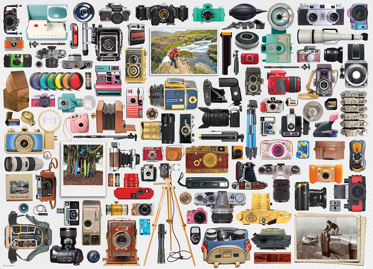 World of Cameras Photography Jigsaw Puzzle