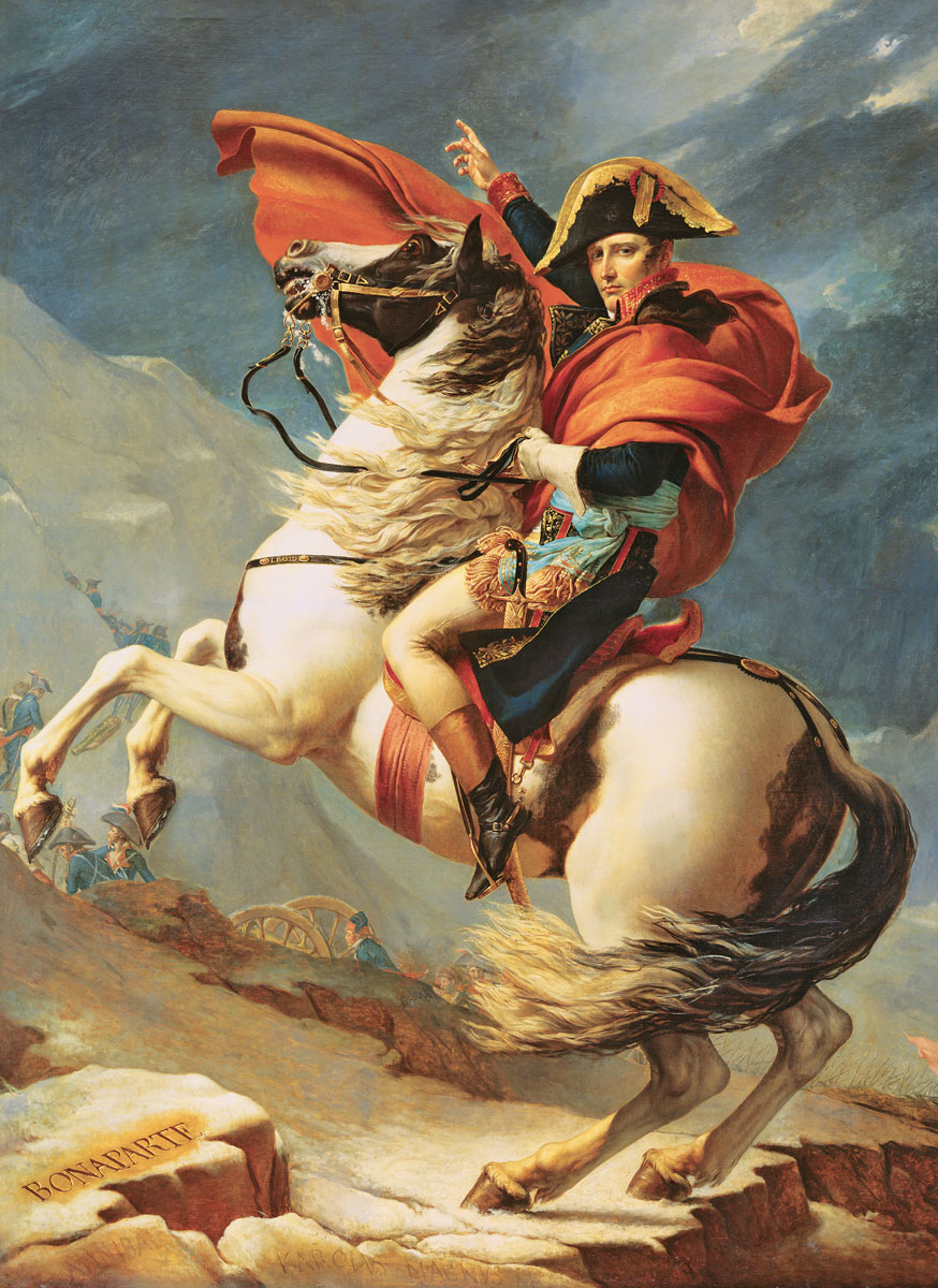 Napoleon Crossing the Alps Fine Art Jigsaw Puzzle