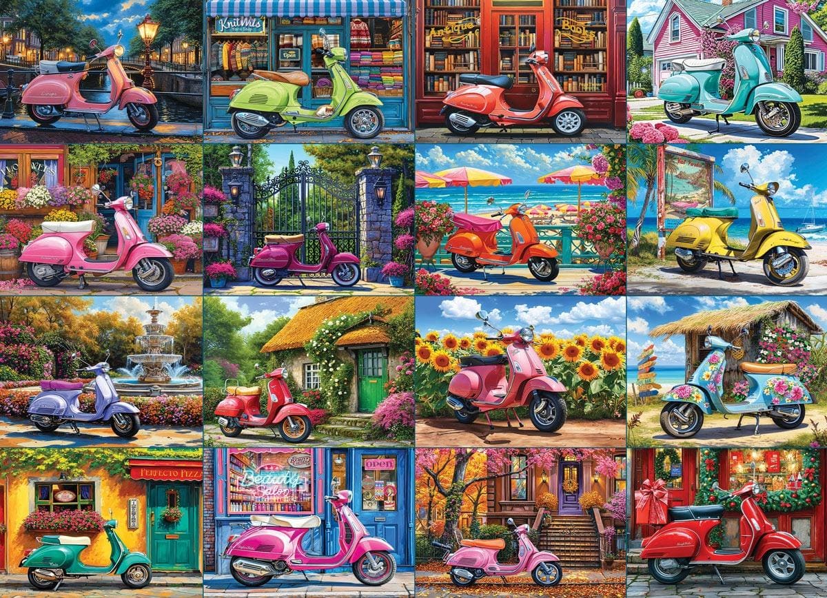 16 Scooters Vehicles