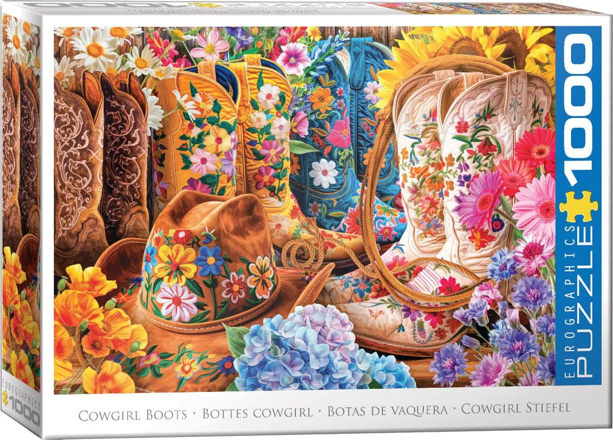 Cowgirl Boots Around the House
