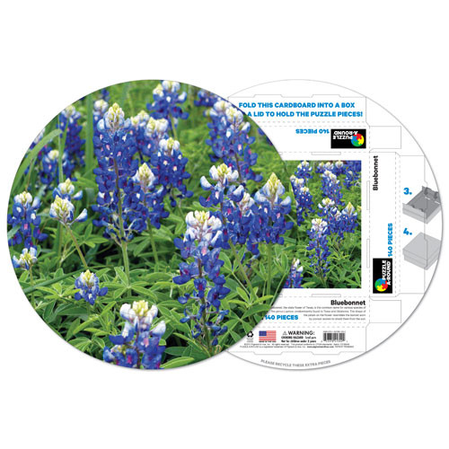 Lotus Flowers MiniPix® Puzzle Flower & Garden Miniature Puzzle By Pigment & Hue