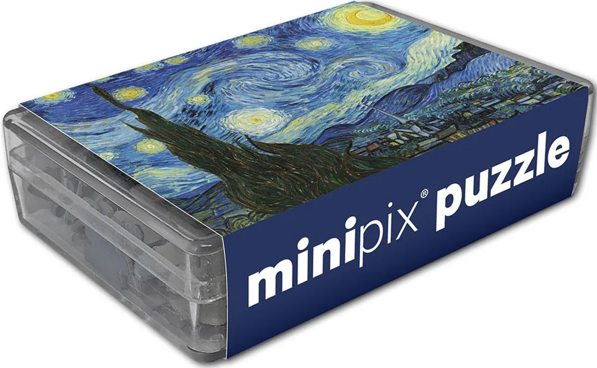 Starry Night MiniPix® Puzzle - 140 Piece Jigsaw Puzzle by