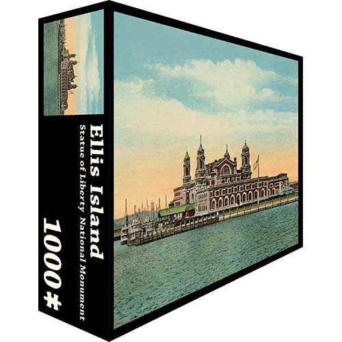 Ellis Island - Scratch and Dent Landmarks & Monuments Jigsaw Puzzle