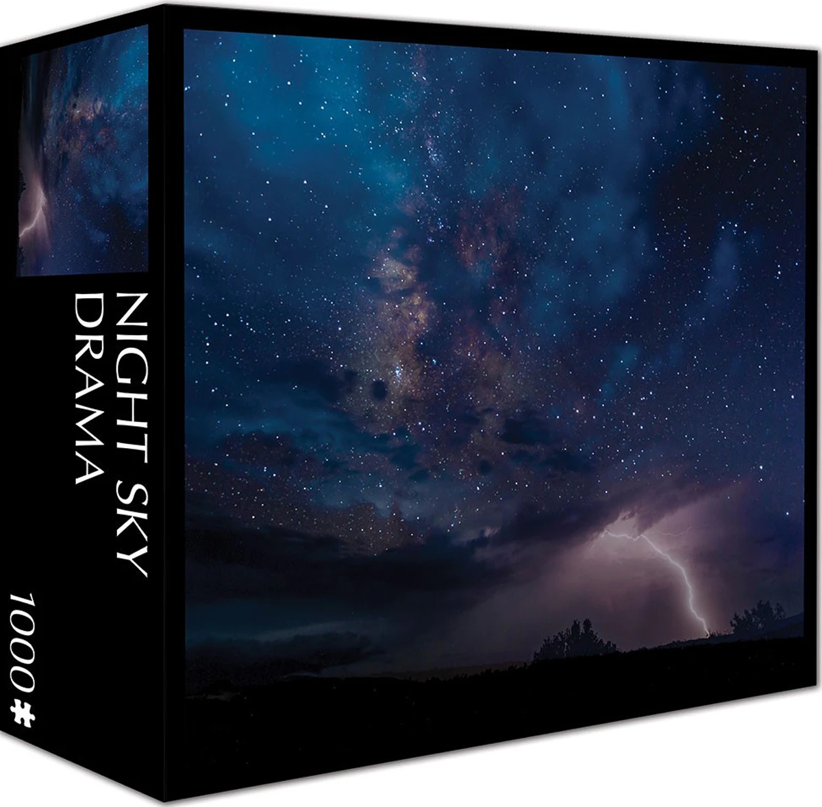 Night Sky Drama Landscape