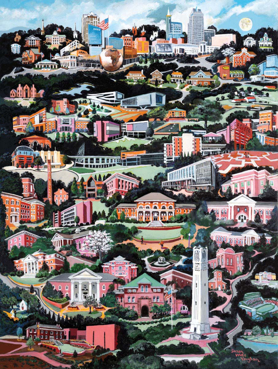 Raleigh Landscape Jigsaw Puzzle