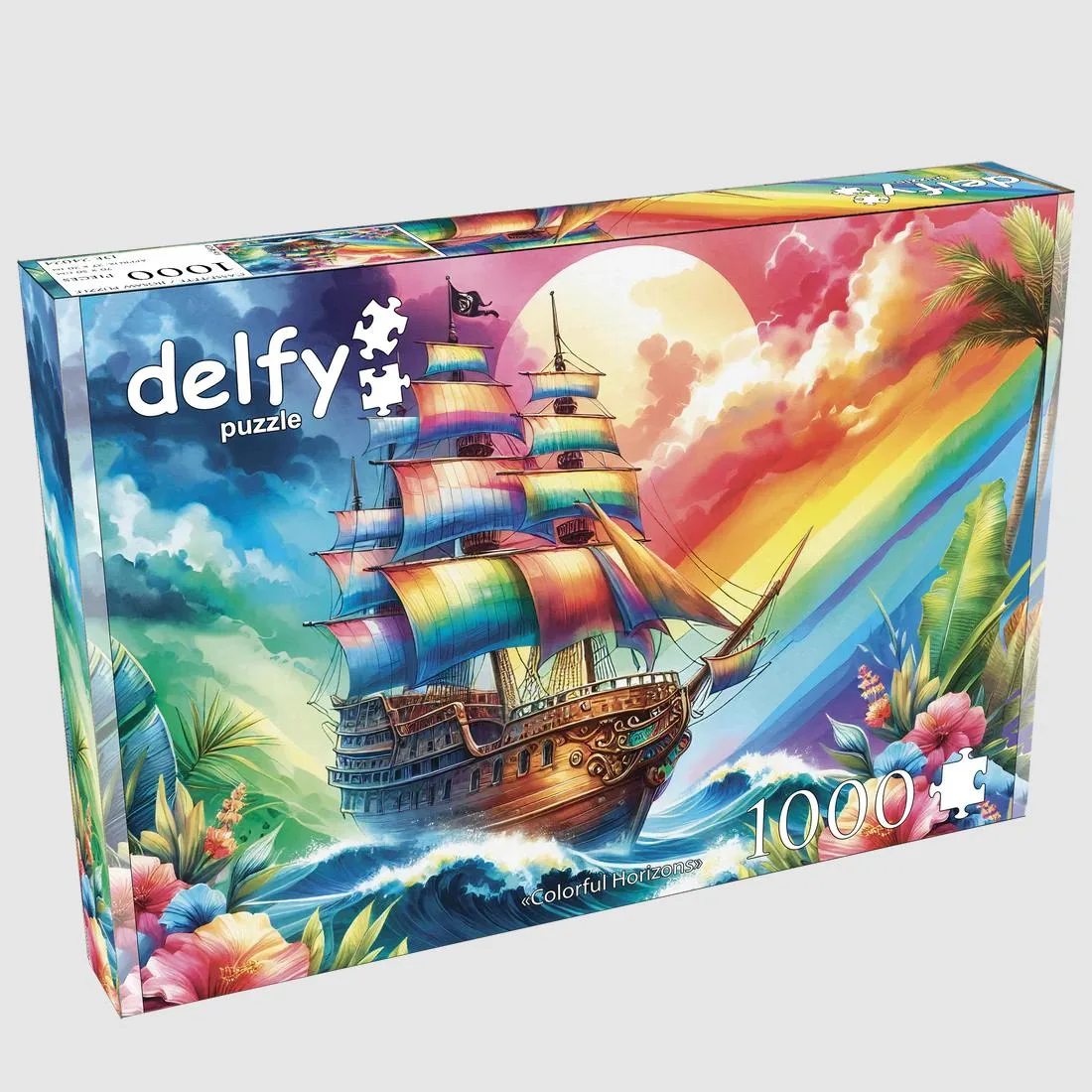 Colorful Horizons Boat