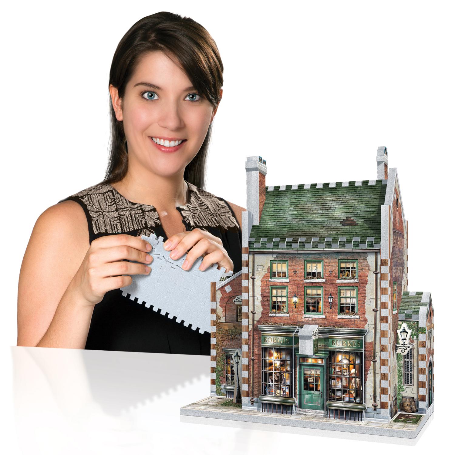 Wrebbits 3d puzzle harry potter diagon alley high quality set