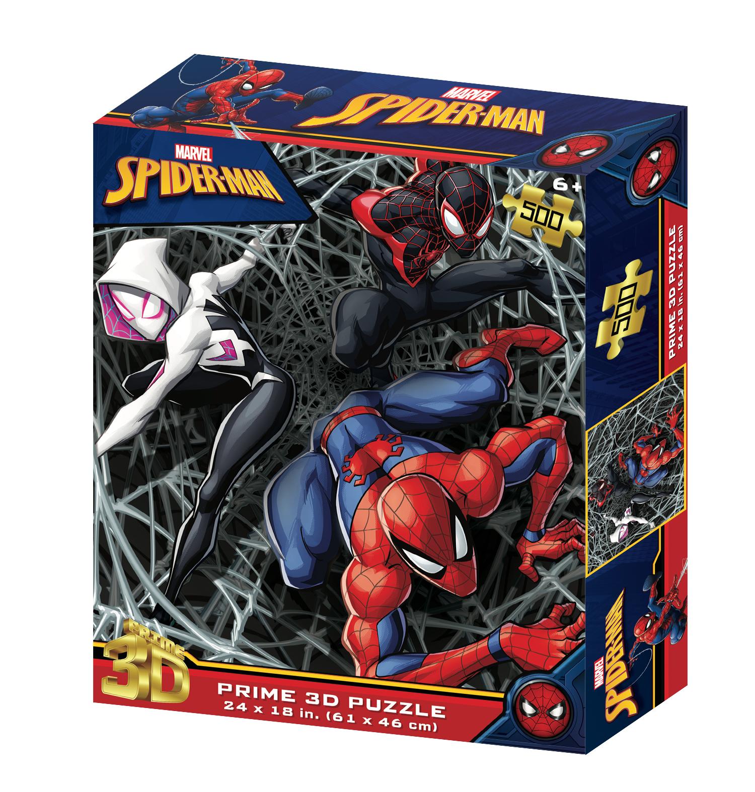 Spideman, 500 Pieces, Prime 3d Ltd | Puzzle Warehouse