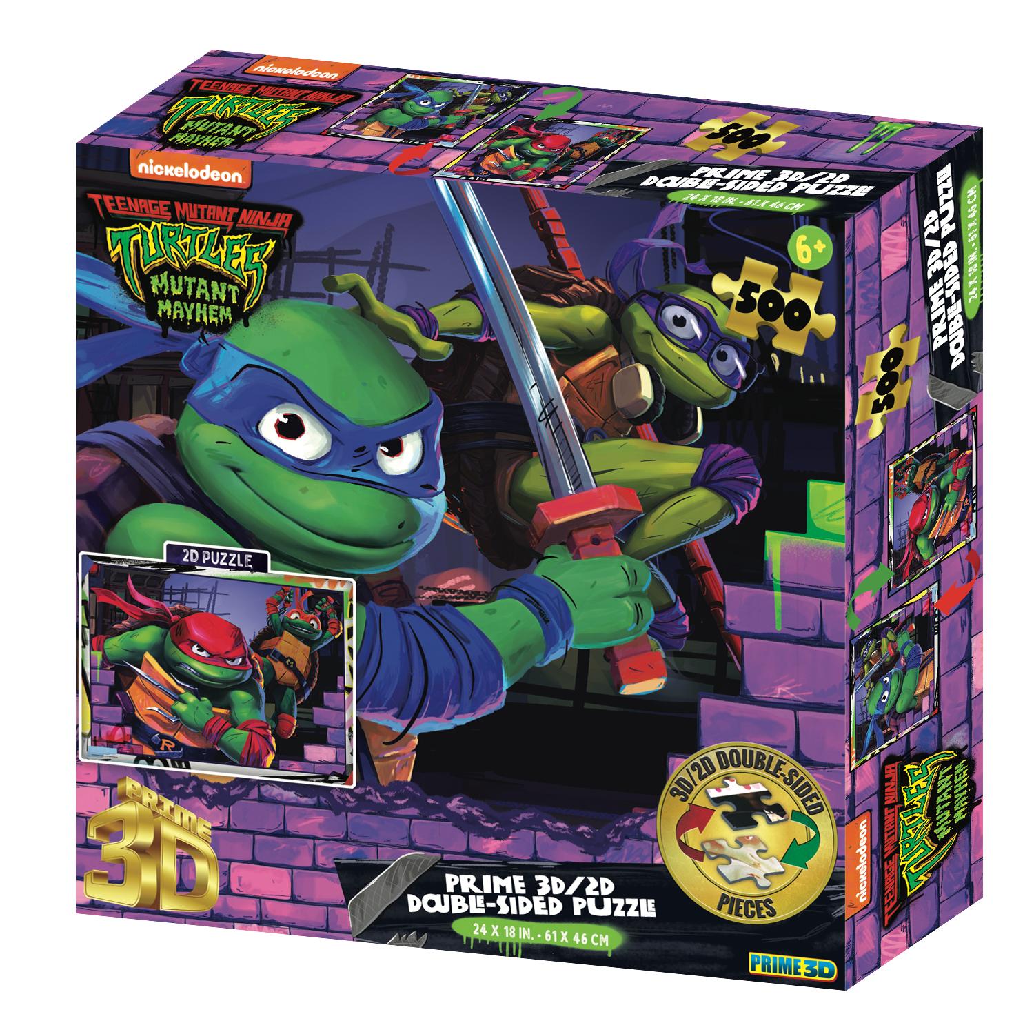 Teenage Mutant Ninja Turtles, 300 Pieces, Prime 3d Ltd | Puzzle Warehouse