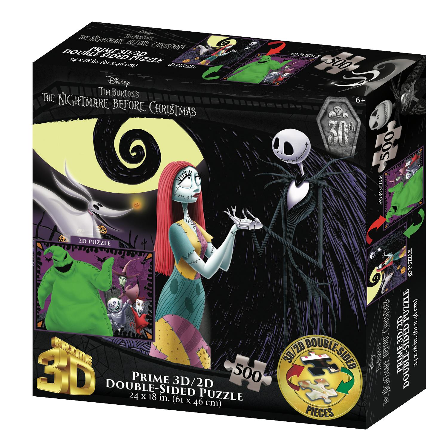 The nightmare before outlet Christmas 3D puzzle